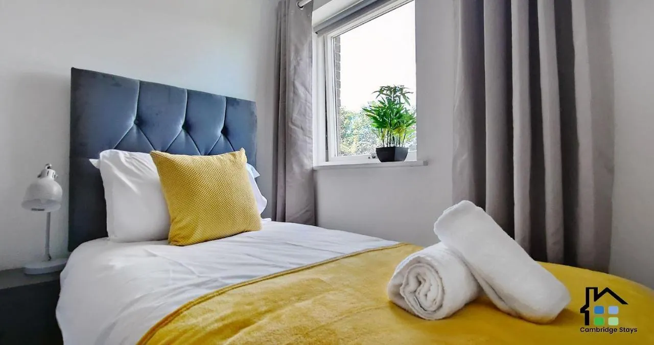 Cambridge Stays Central Apart Hotel 1Br Flats-Easy Walk To City Centre-Parking 0*, Cambridge (Cambridgeshire)