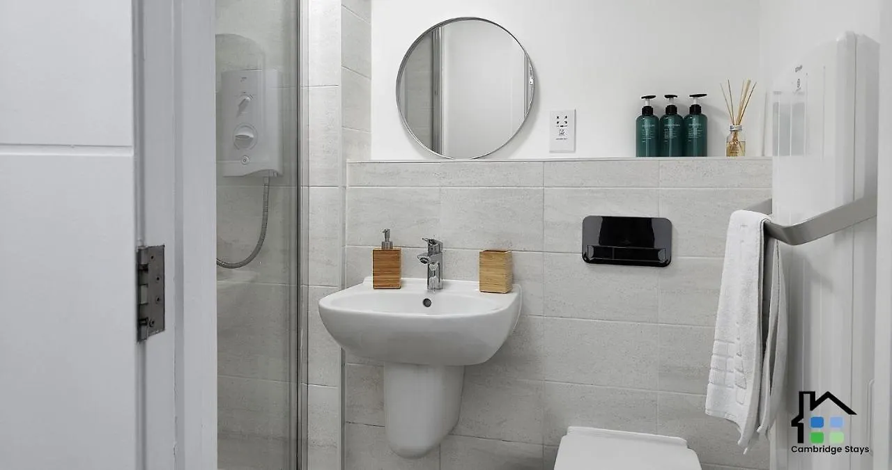 Apartment Cambridge Stays Central Apart Hotel 1Br Flats-Easy Walk To City Centre-Parking