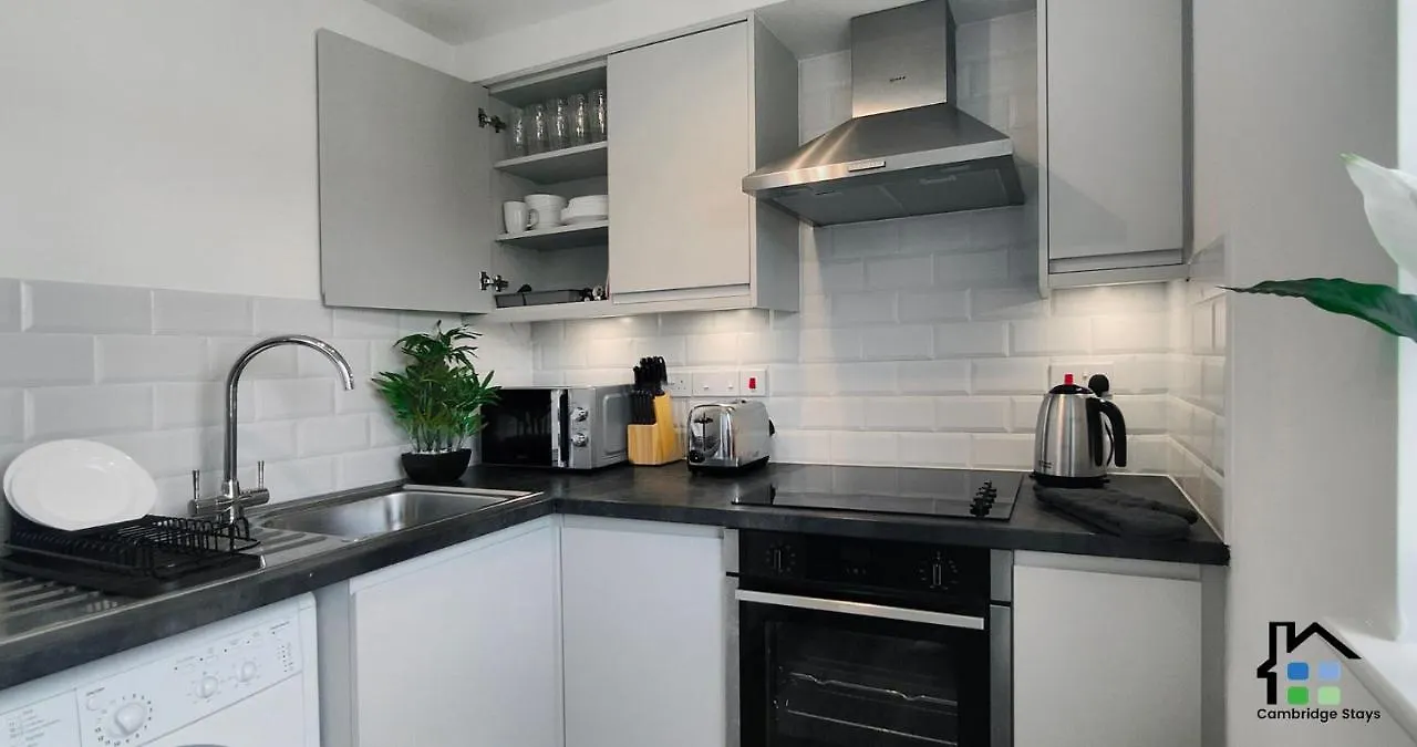 Cambridge Stays Central Apart Hotel 1Br Flats-Easy Walk To City Centre-Parking 0*, Cambridge (Cambridgeshire)